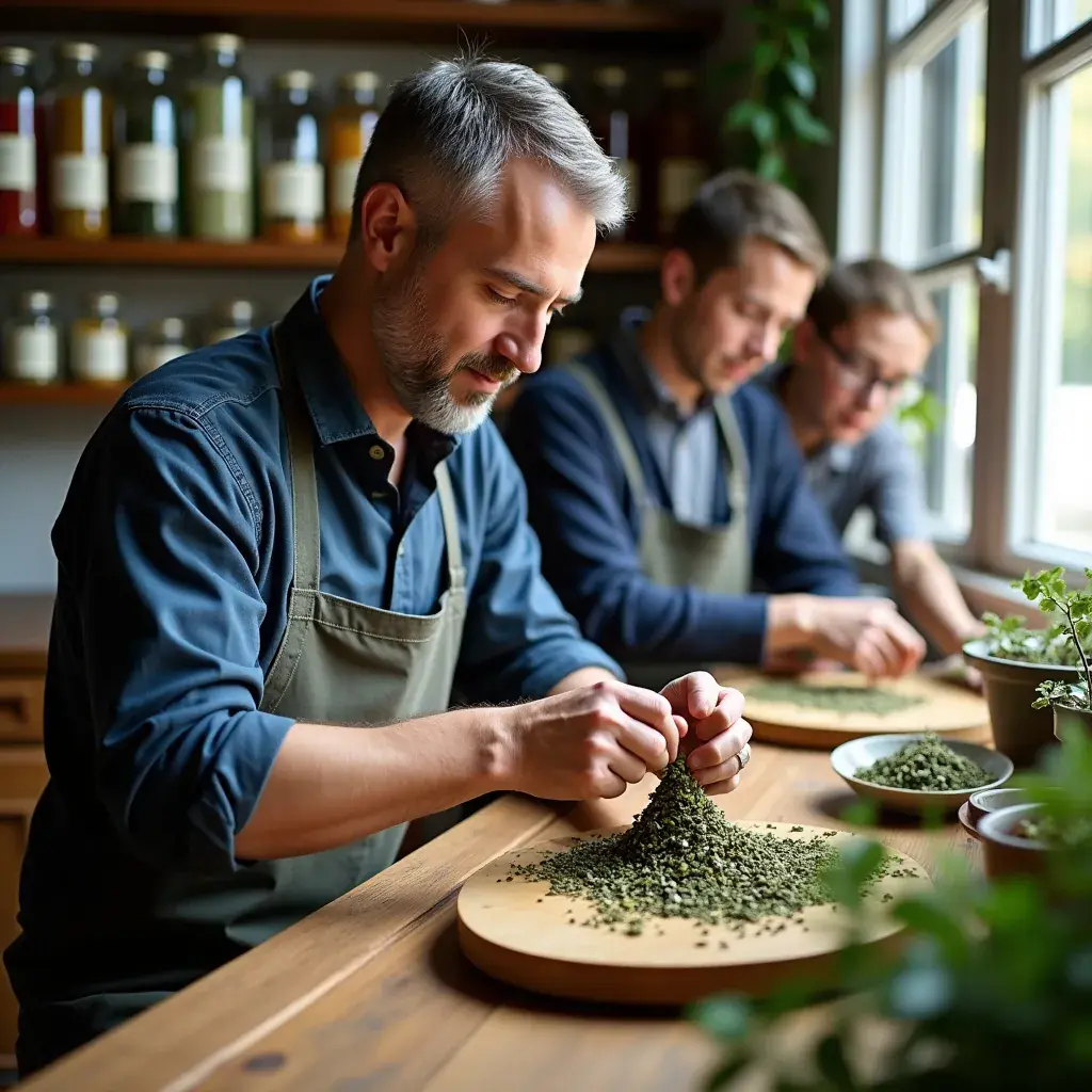 Modern creative workspace